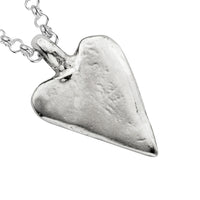 Silver Medium Heart Necklace