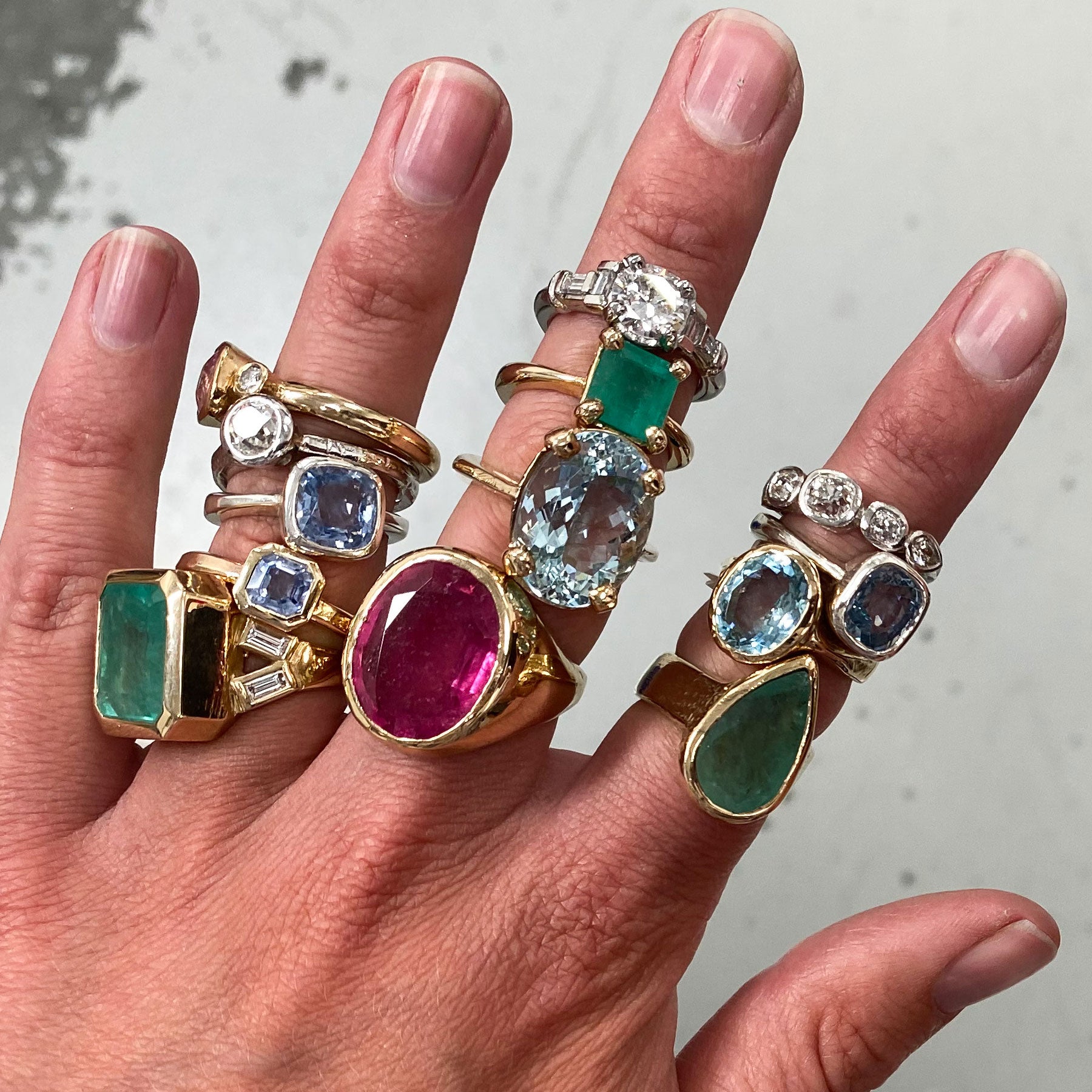 METIS Gold Tourmaline Ring