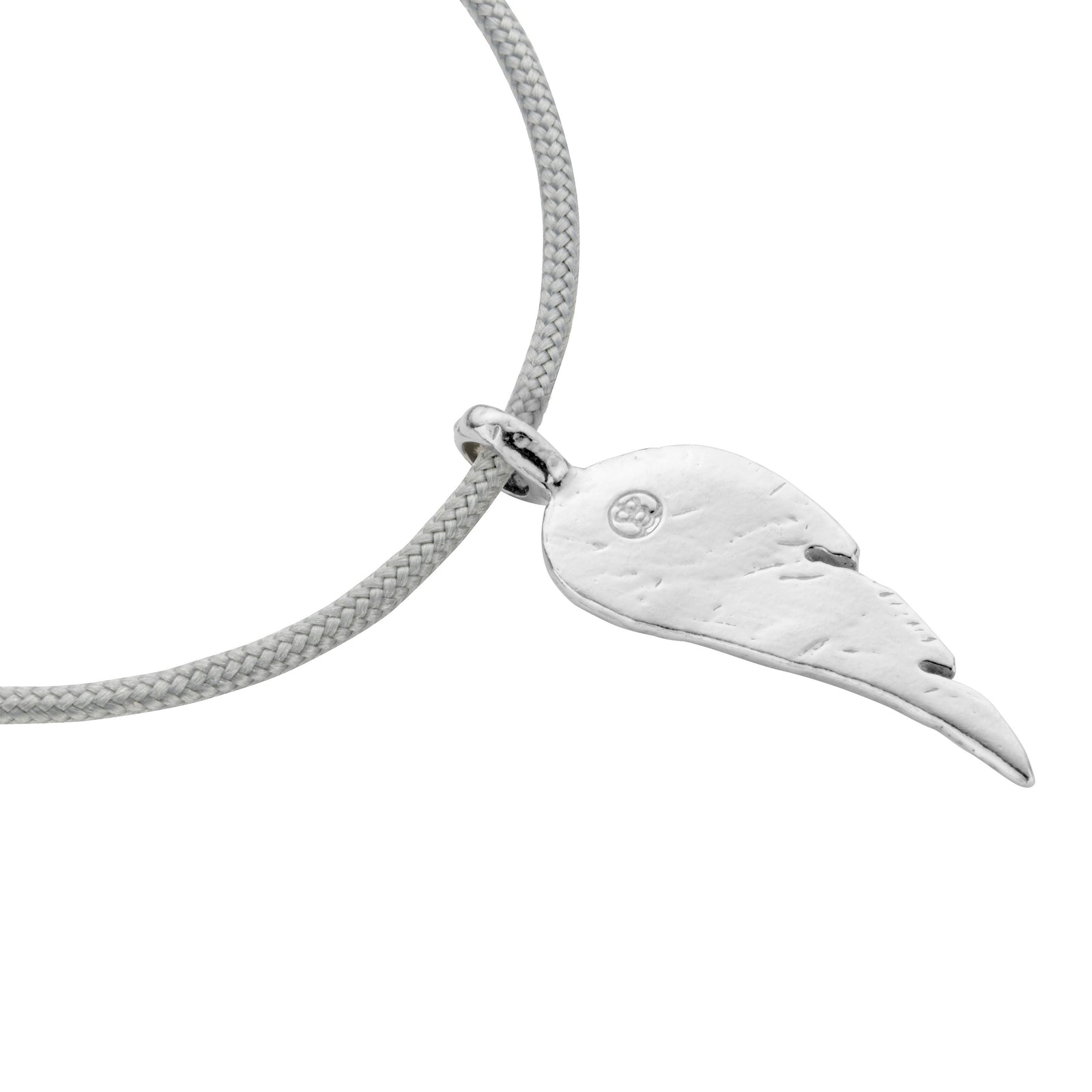 Silver Midi Angel Wing Sailing Rope
