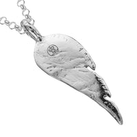 Silver Midi Angel Wing Necklace