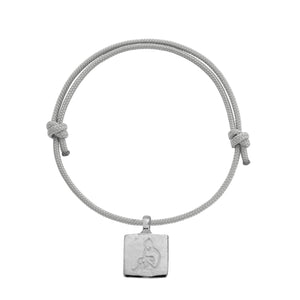 Silver Medium Aquarius Horoscope Sailing Rope