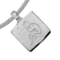 Silver Medium Aquarius Horoscope Sailing Rope