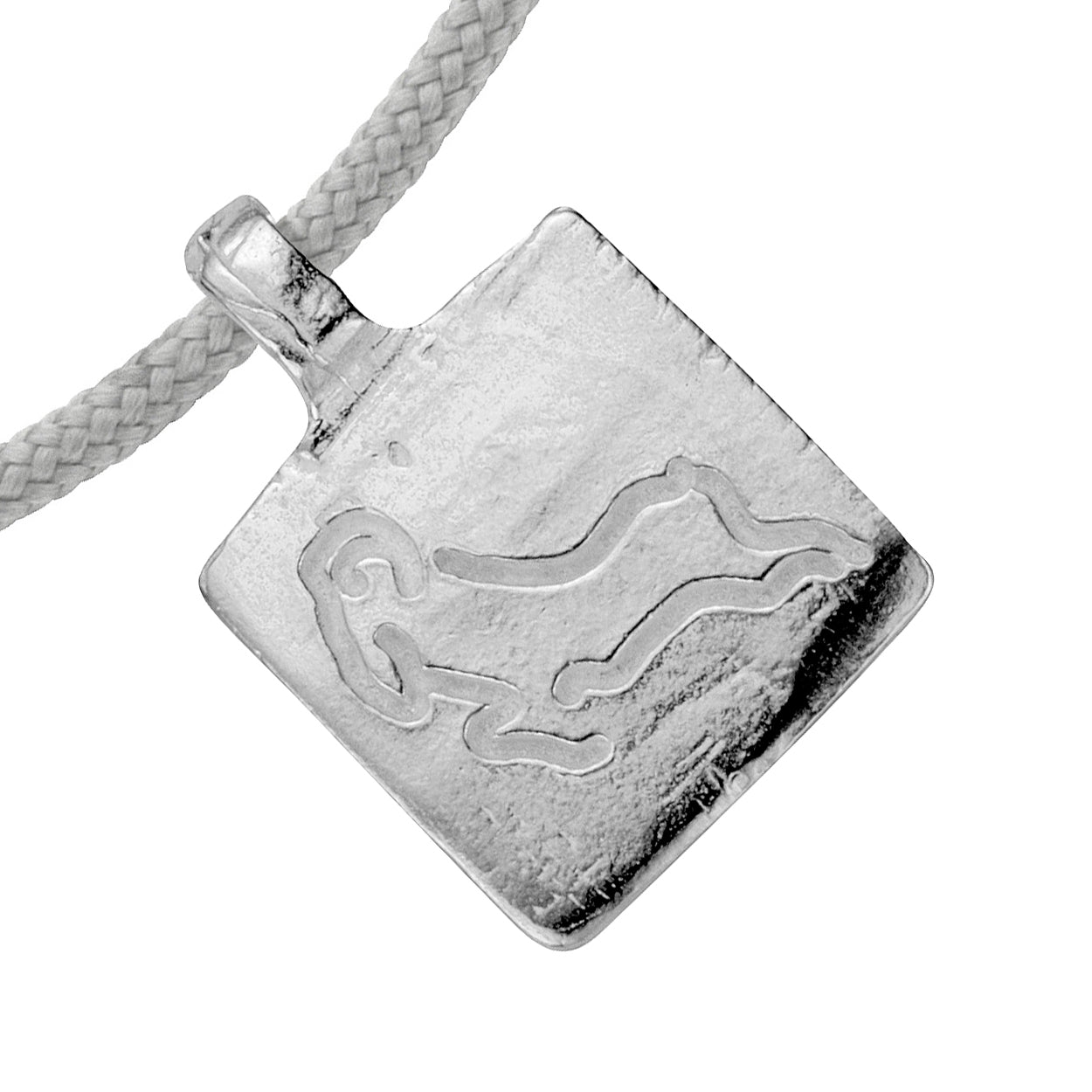 Silver Medium Aries Horoscope Sailing Rope
