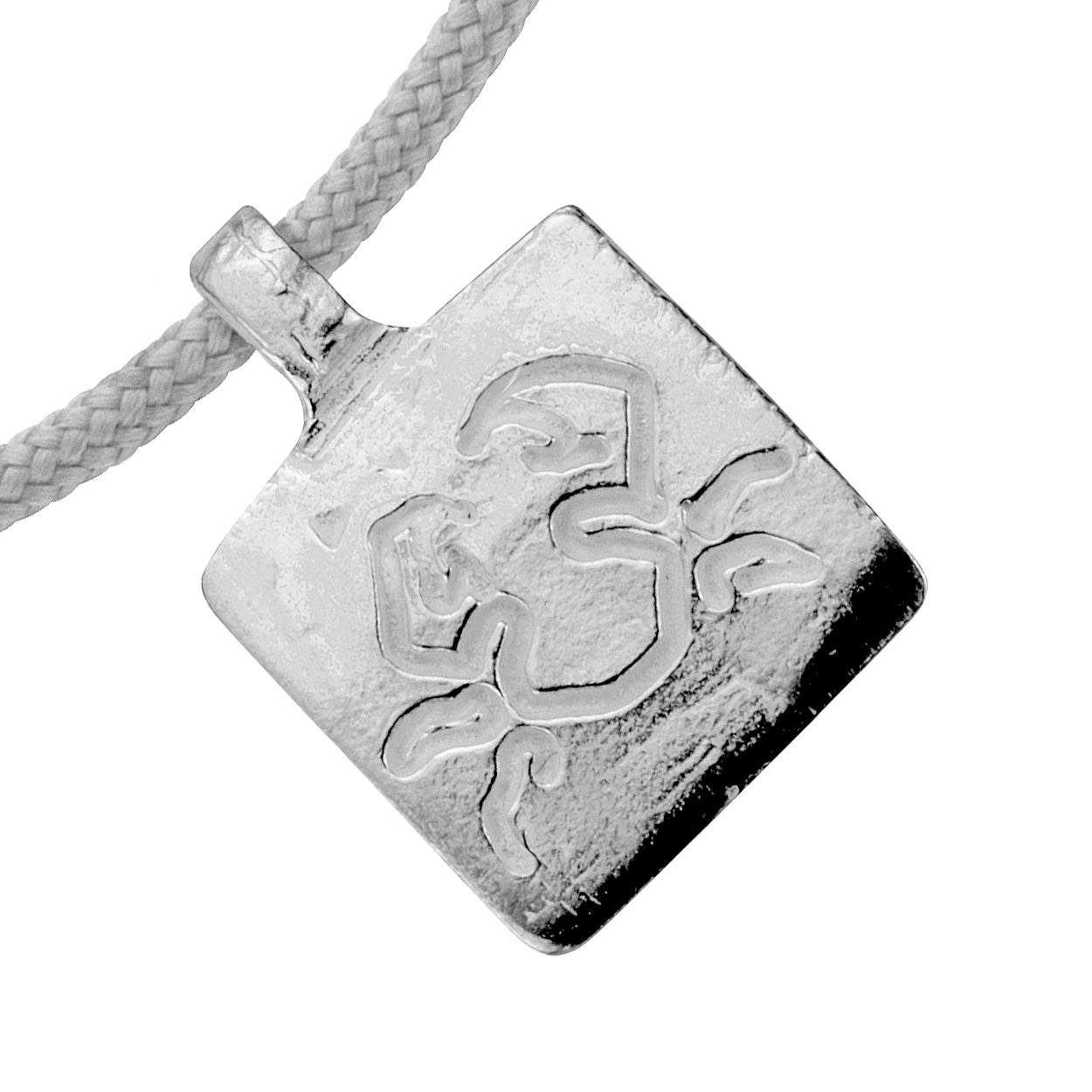 Silver Medium Cancer Horoscope Sailing Rope