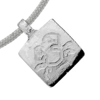 Silver Medium Cancer Horoscope Sailing Rope