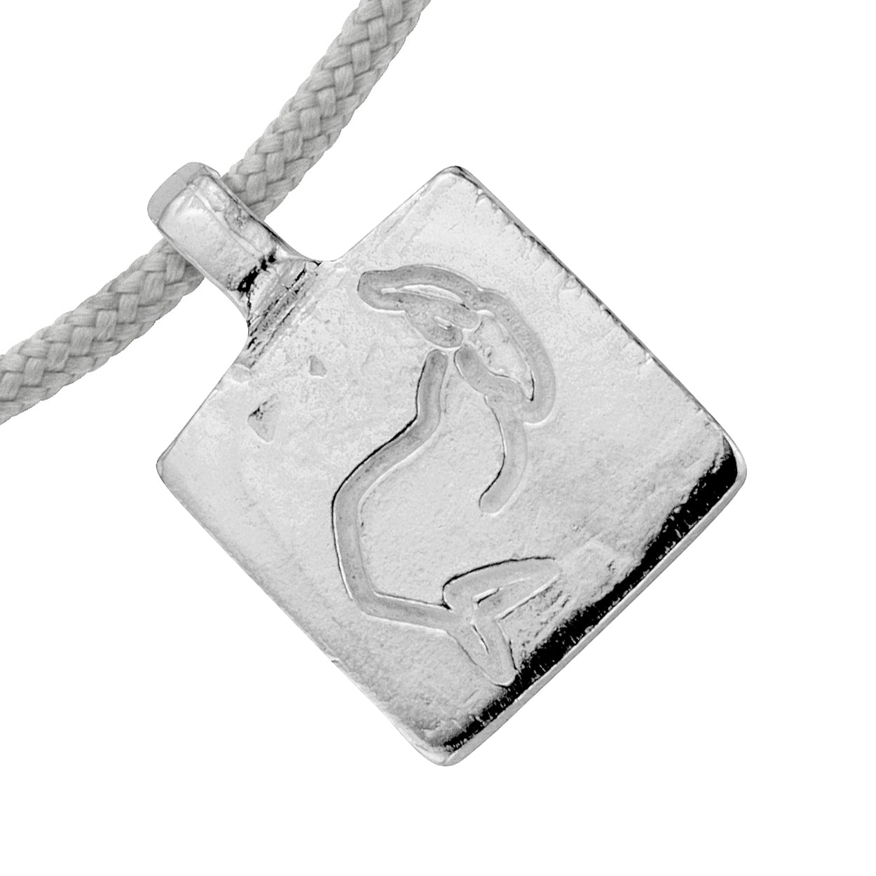 Silver Medium Capricorn Horoscope Sailing Rope