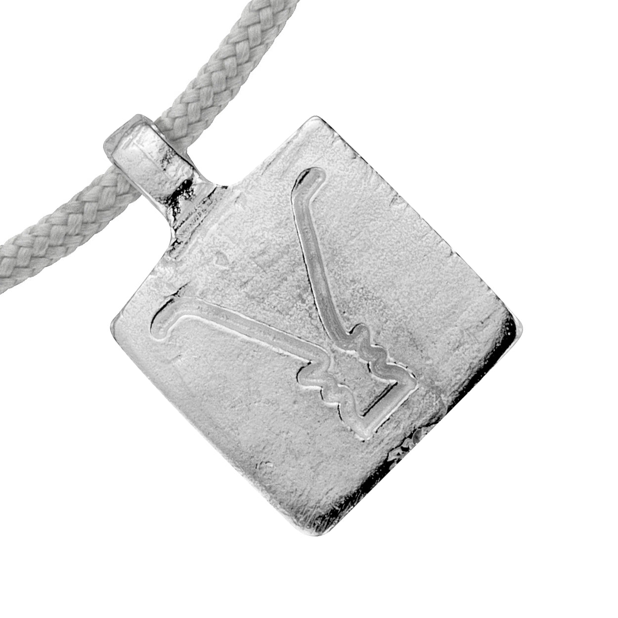 Silver Medium Gemini Horoscope Sailing Rope