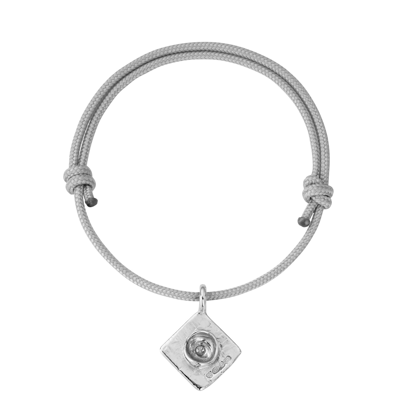 Silver Medium Graduation Cap Sailing Rope