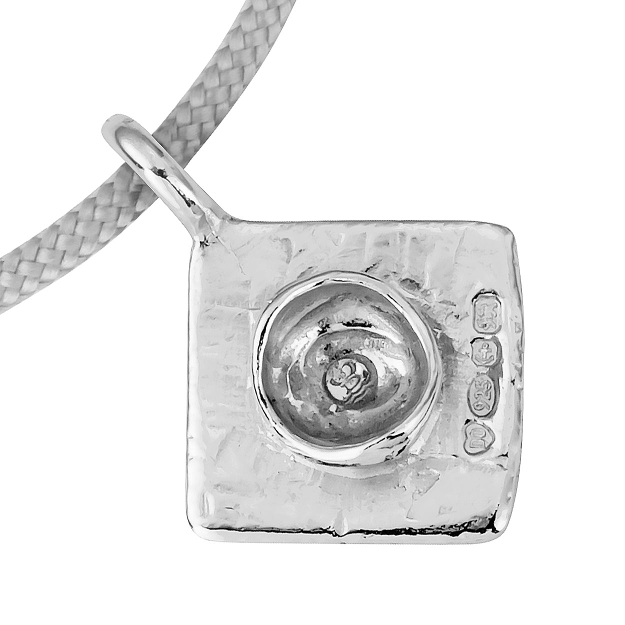 Silver Medium Graduation Cap Sailing Rope