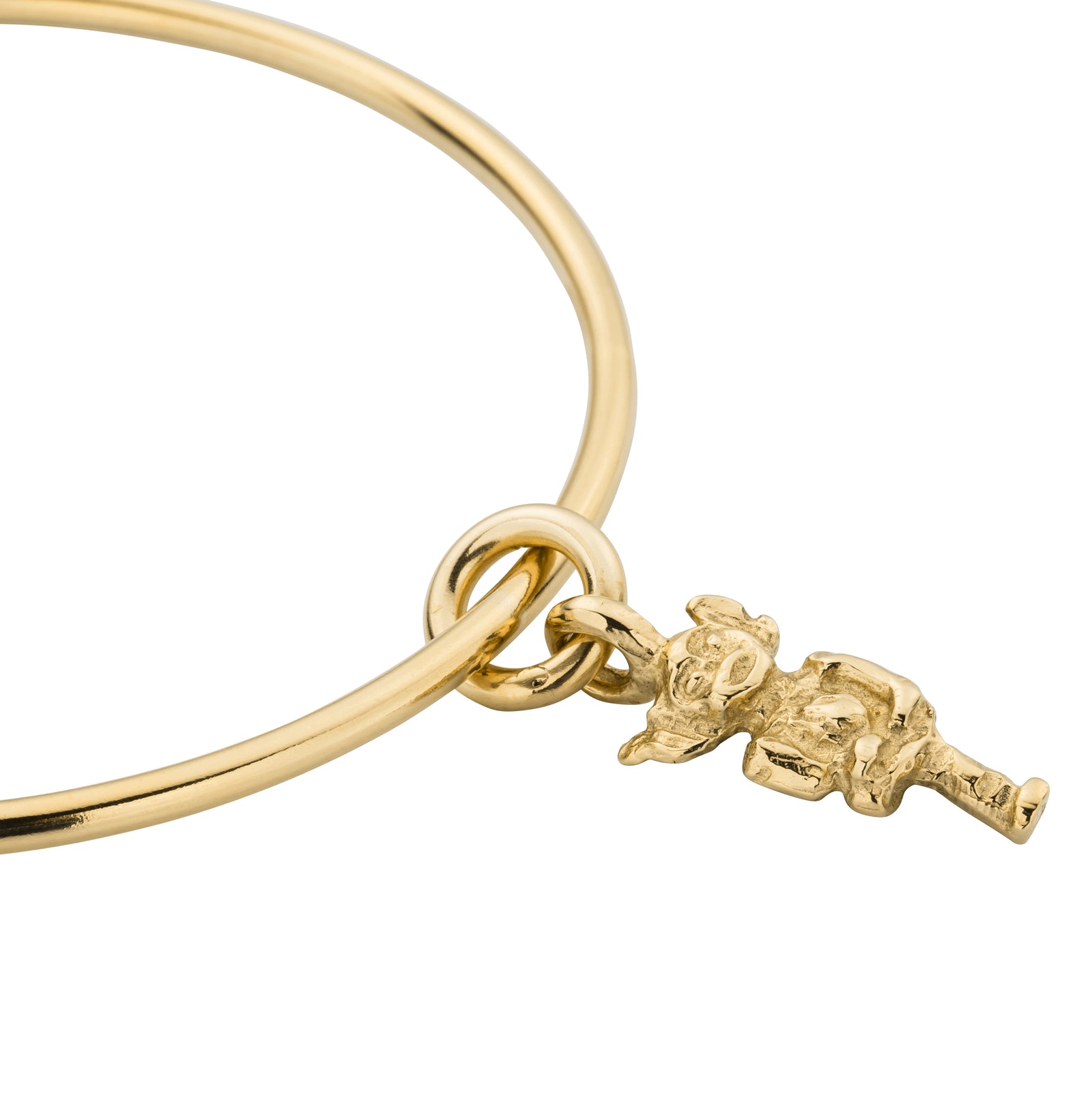Gold Medium Lincoln Imp Bangle