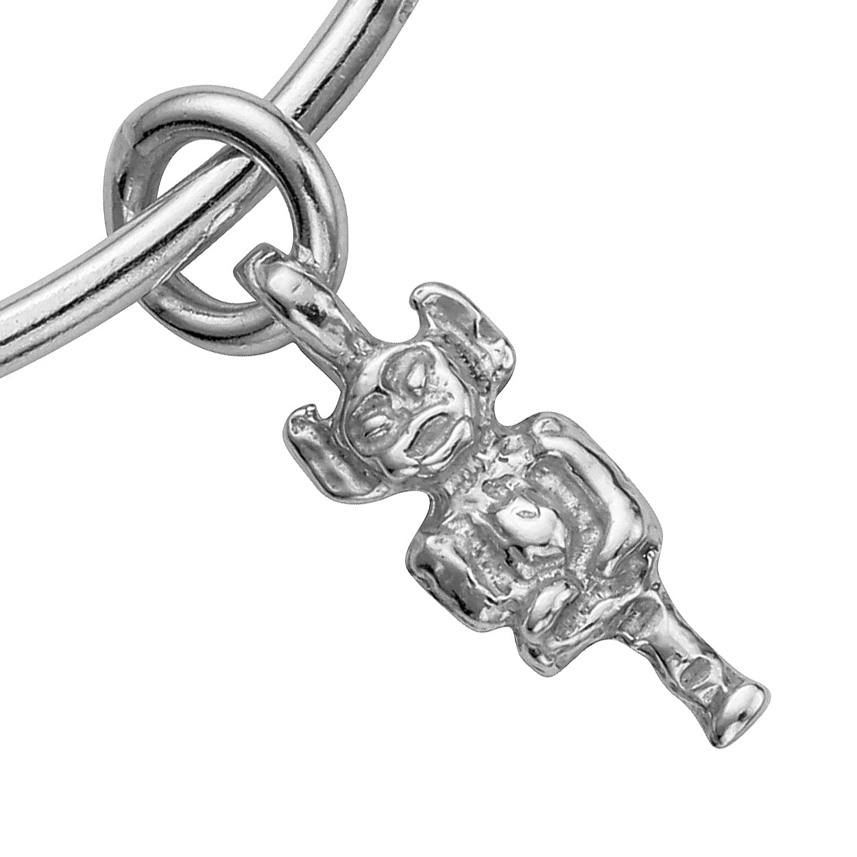 Silver Medium Lincoln Imp Bangle