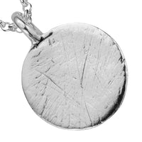 Silver Large Moon Necklace