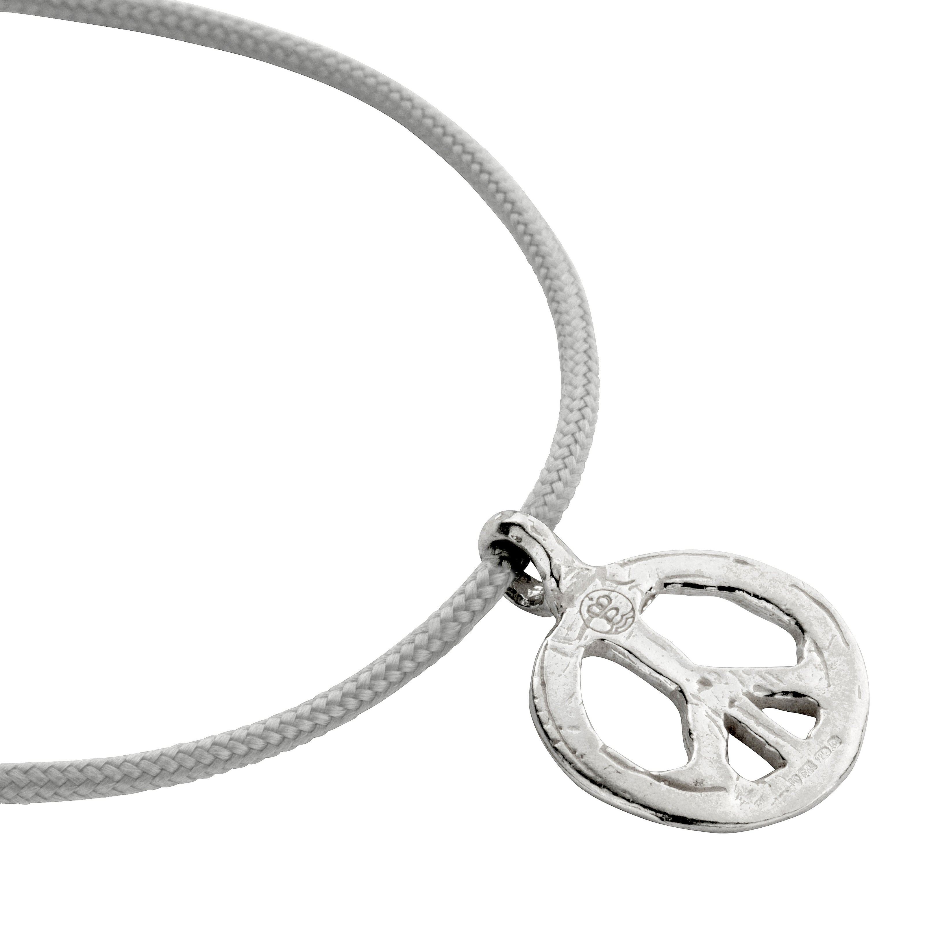 Silver Medium Peace Sailing Rope