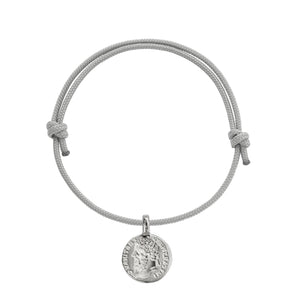 Silver Medium Roman Coin Sailing Rope