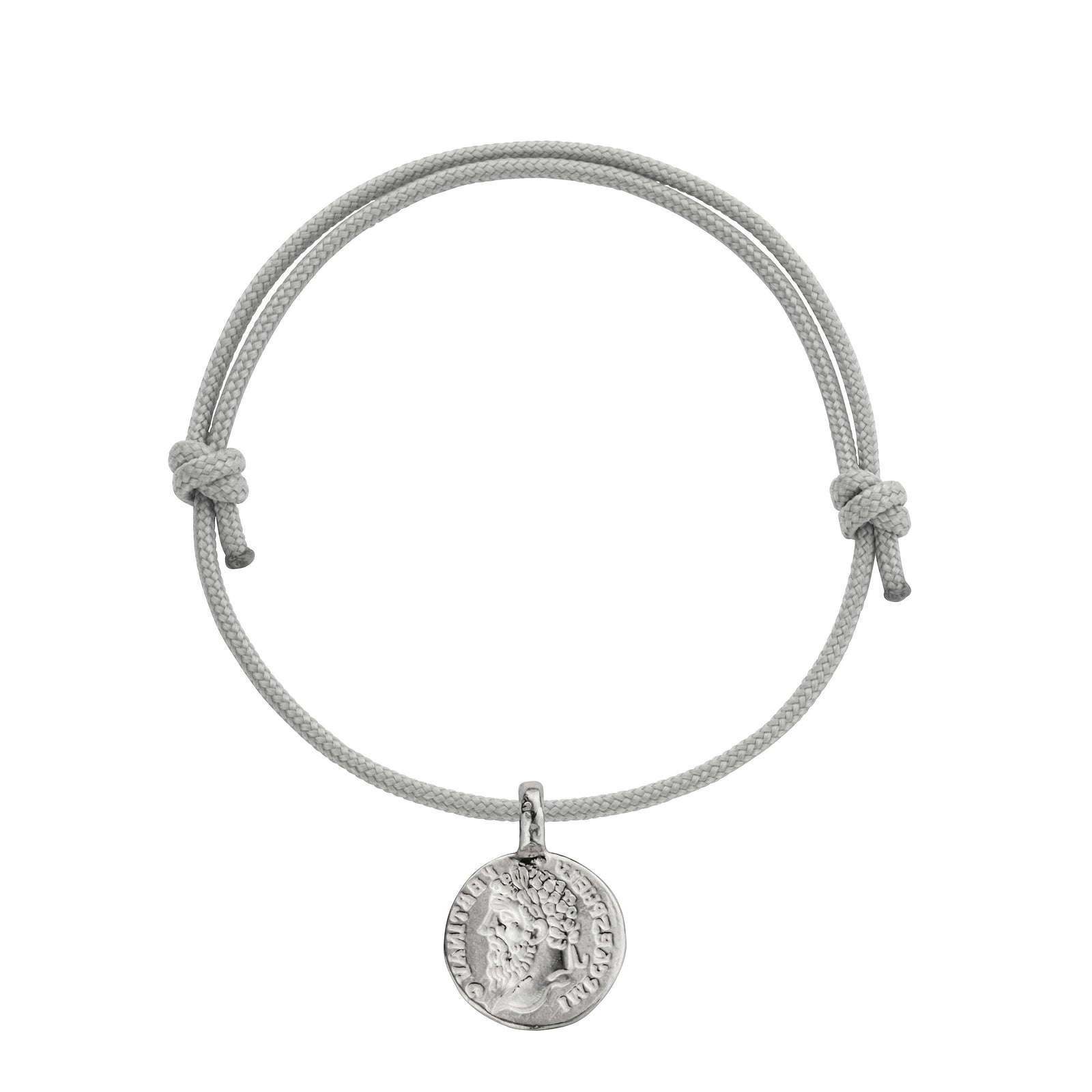 Silver Medium Roman Coin Sailing Rope