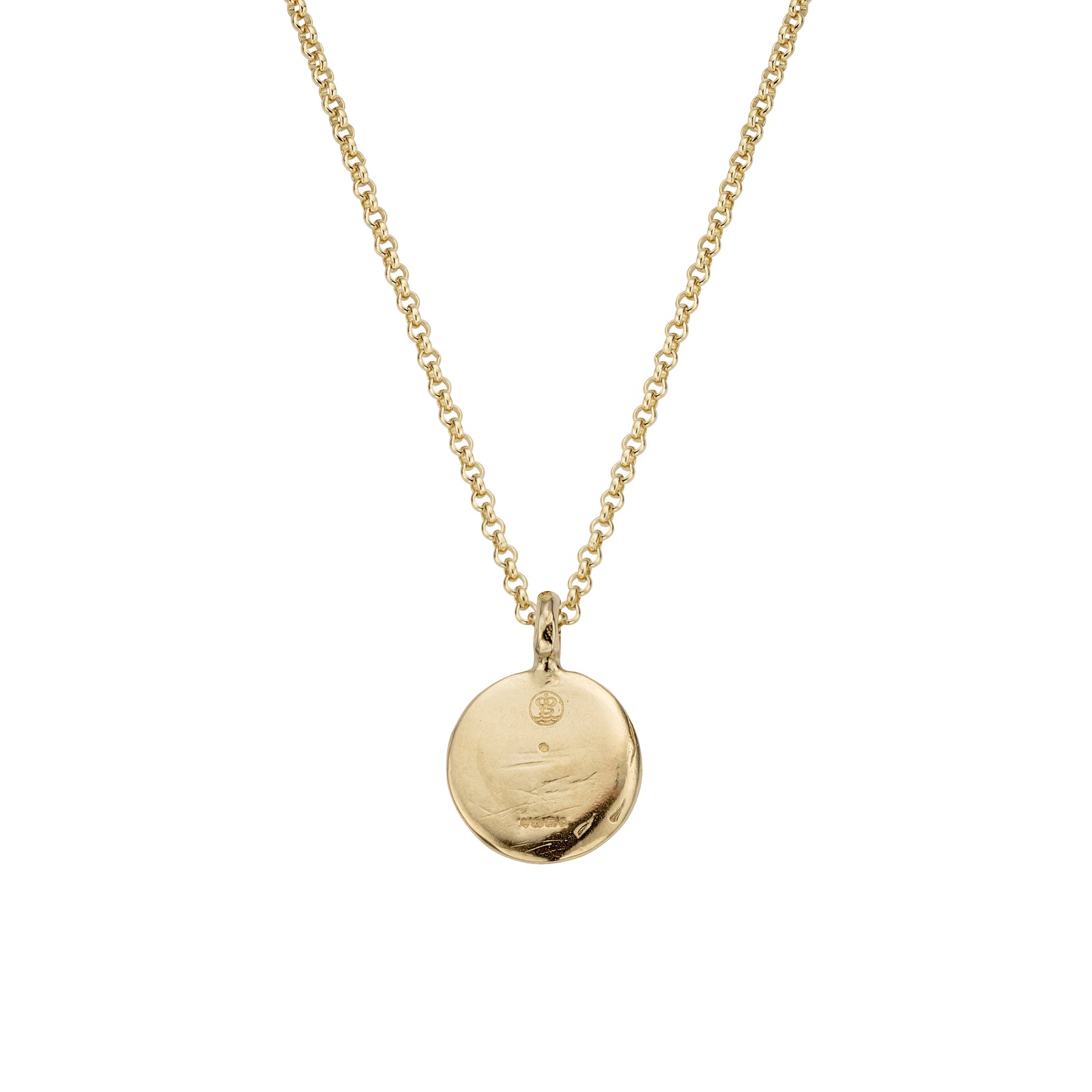 Gold Medium Roman Coin Necklace