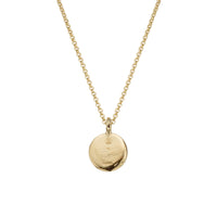 Gold Medium Roman Coin Necklace
