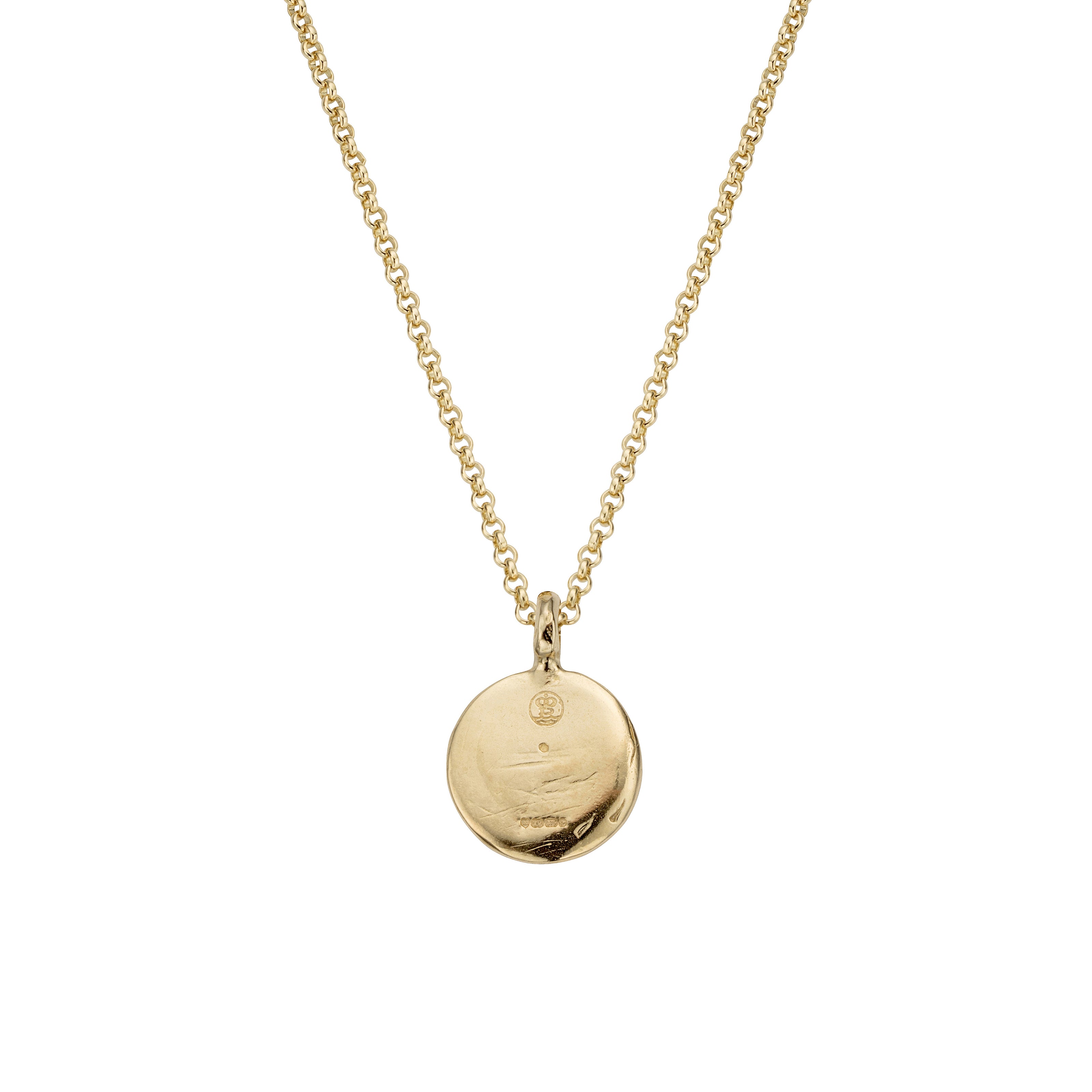 Gold Medium Roman Coin Necklace