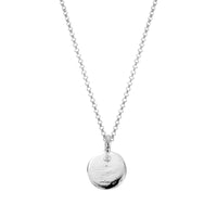 Silver Medium Roman Coin Necklace
