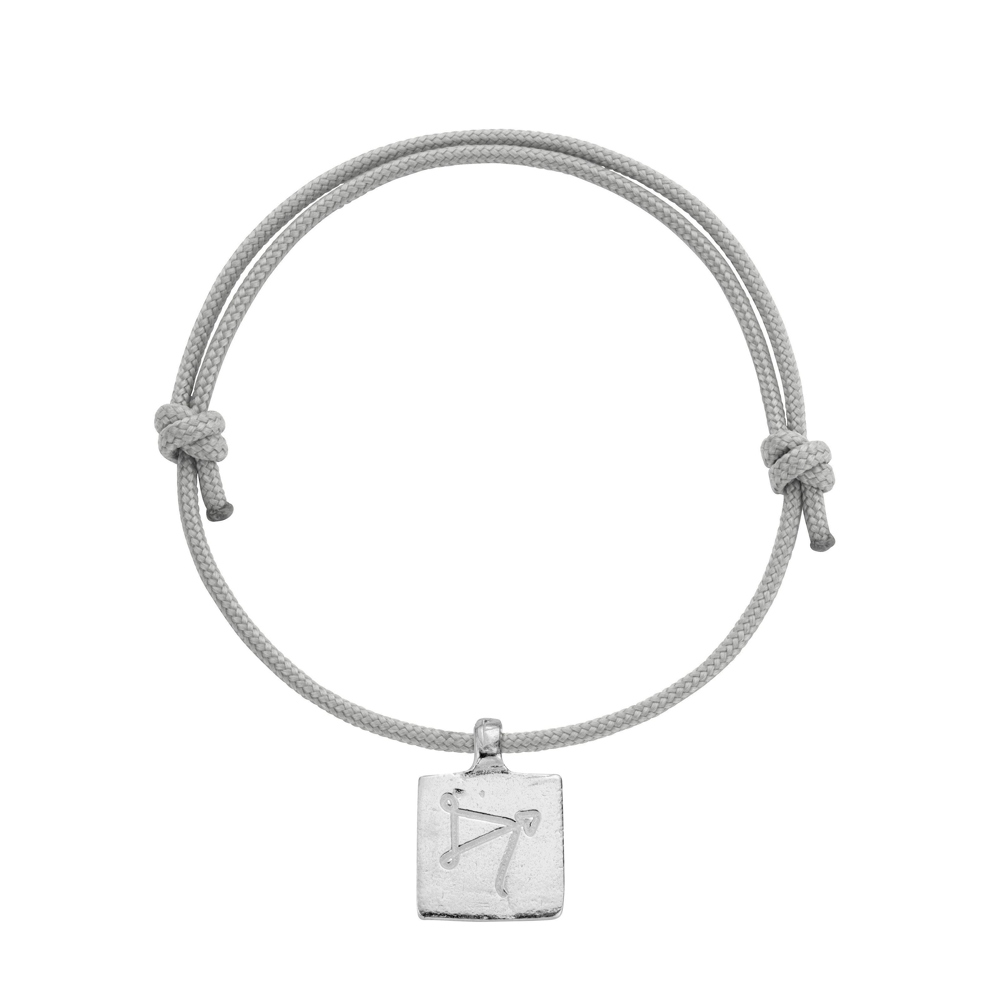 Silver Medium Sagittarius Horoscope Sailing Rope