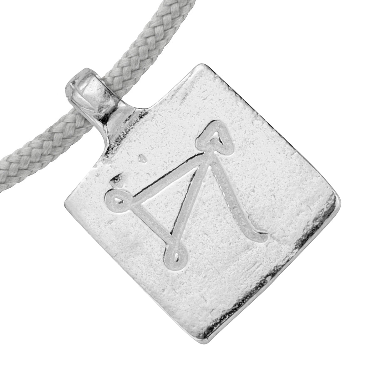 Silver Medium Sagittarius Horoscope Sailing Rope