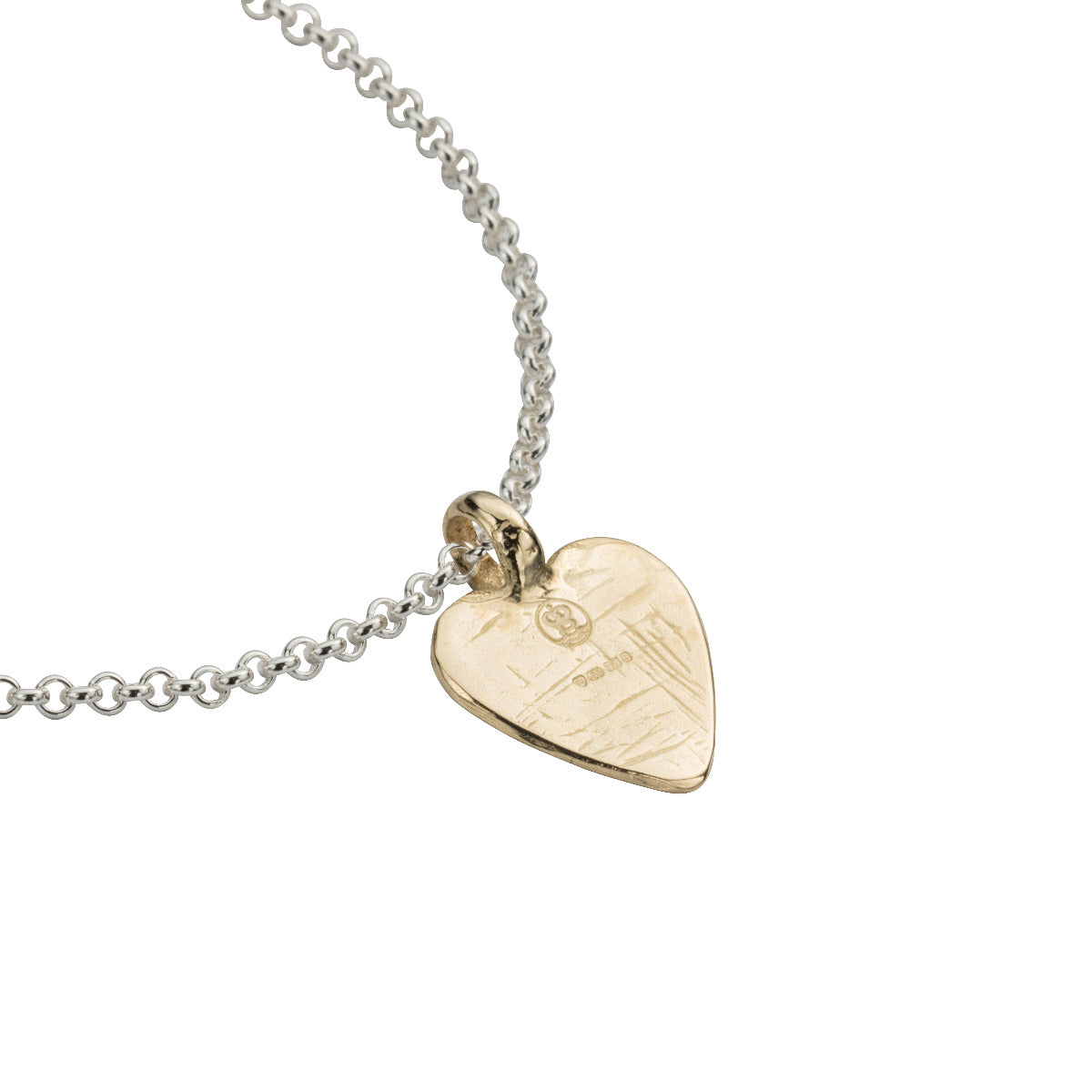 Silver & Gold Medium You Are Loved Chain Bracelet