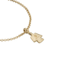 Gold Mini Angel Chain Bracelet
