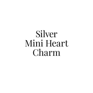 Silver Mini Heart Charm