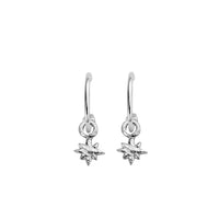 Mini Cupid Hoops With Baby North Star Charms