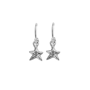 Mini Cupid Hoops With Mini Star Charms