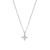 Silver Mini Kiss Necklace