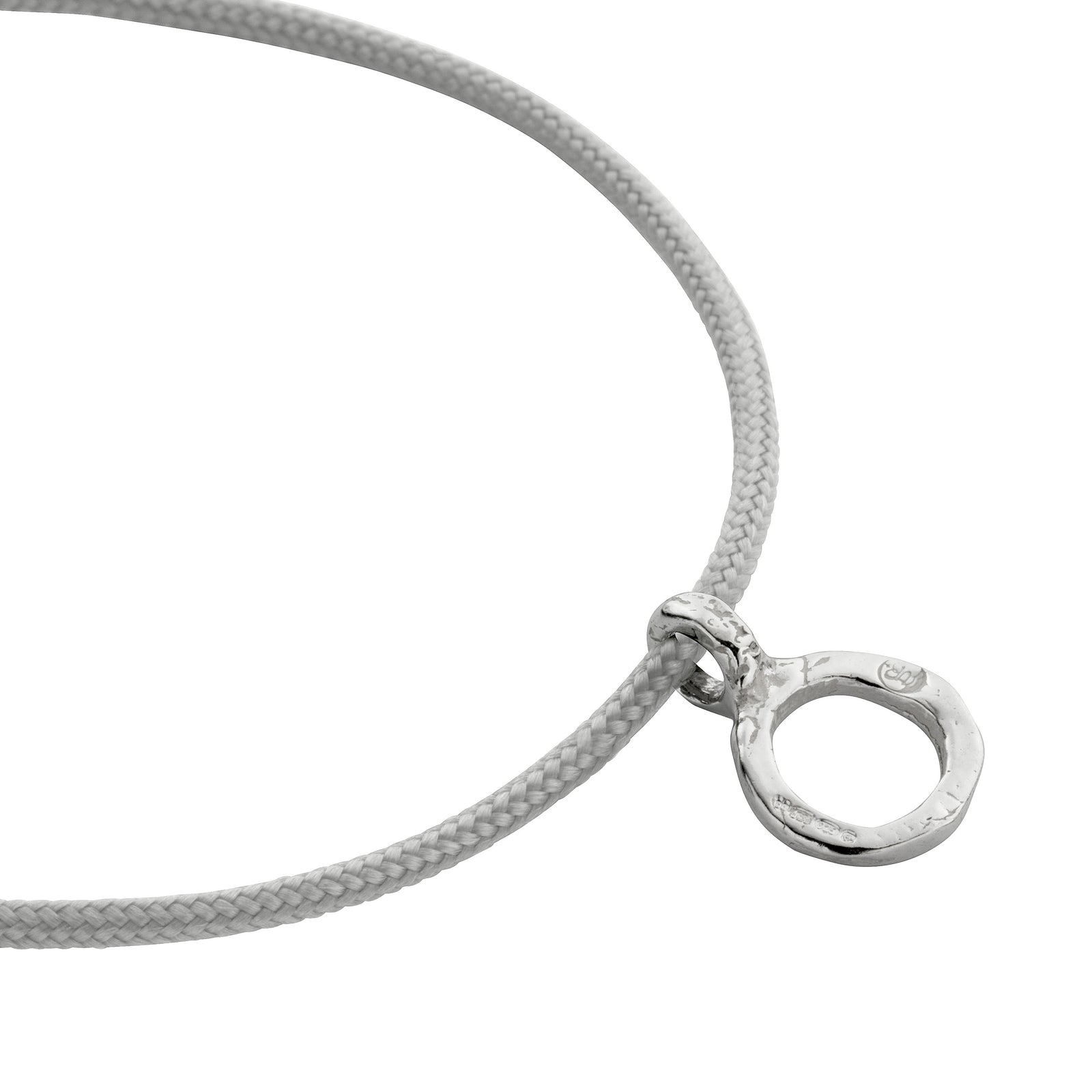 Silver Mini Open Circle Sailing Rope