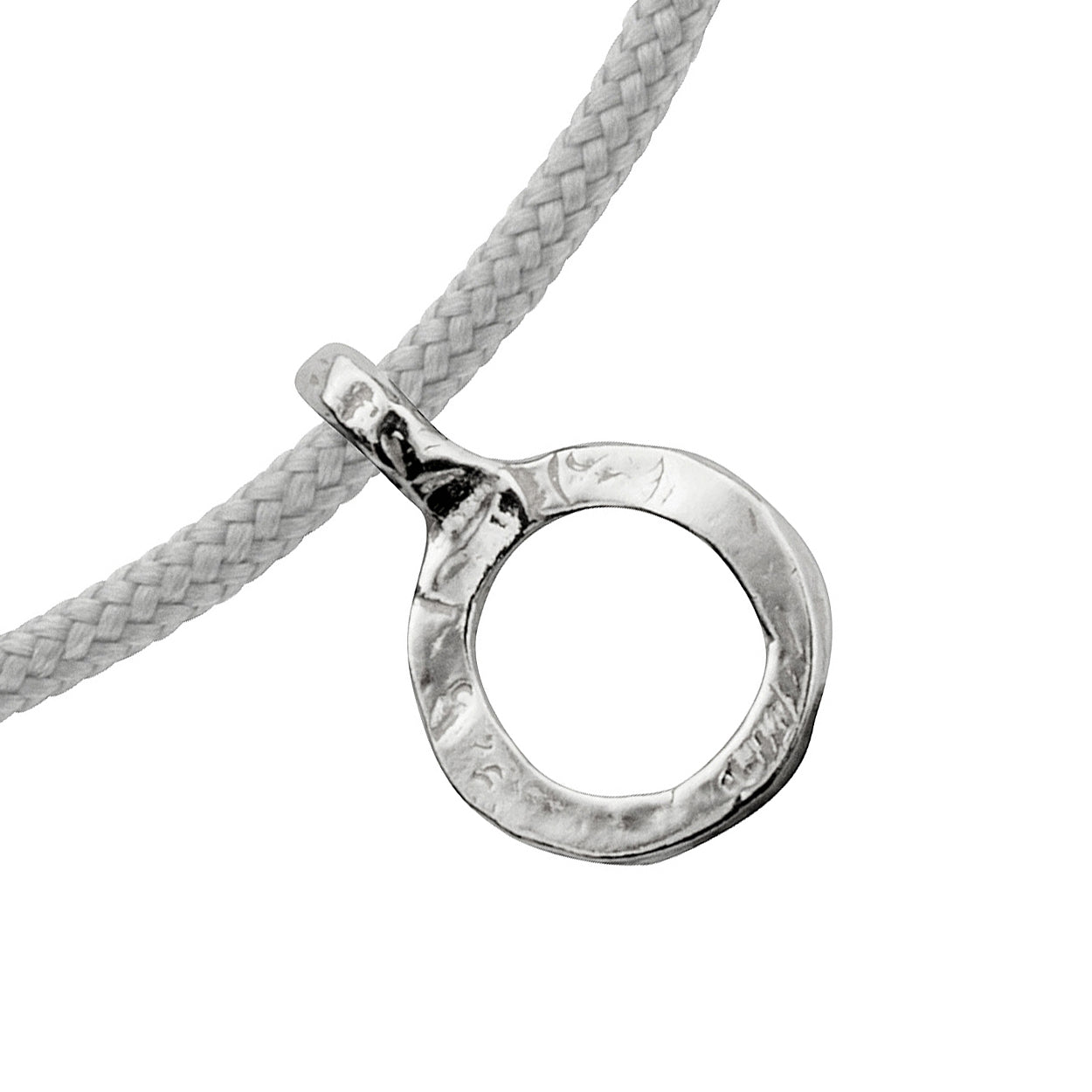 Silver Mini Open Circle Sailing Rope