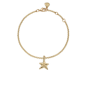 Gold Mini Star Chain Bracelet
