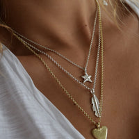 Silver Mini Star Necklace
