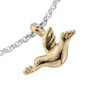 Silver & Gold Mini Turtle Dove Chain Bracelet
