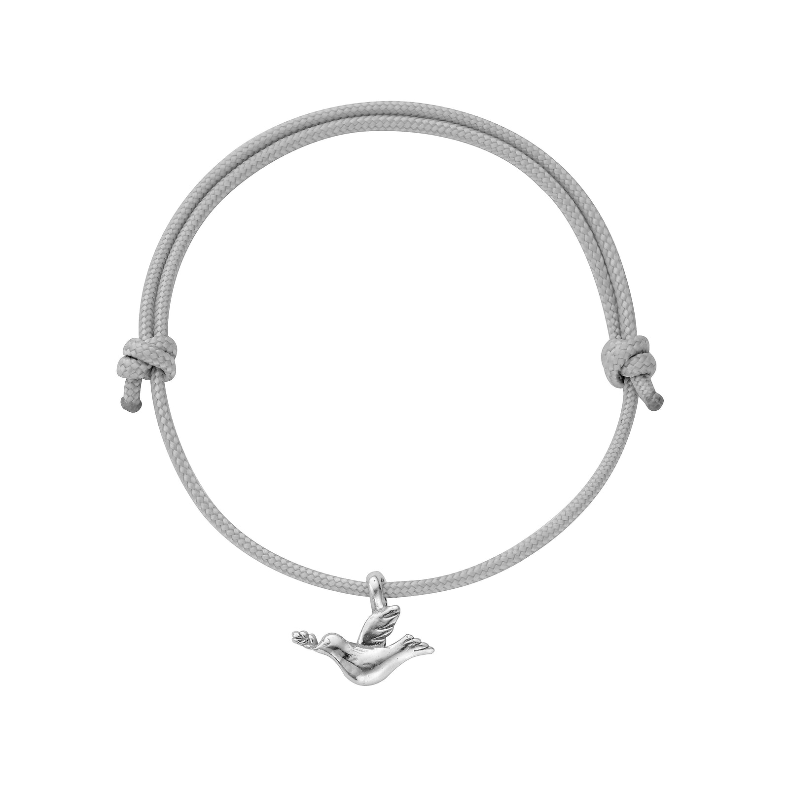 Silver Mini Turtle Dove Sailing Rope