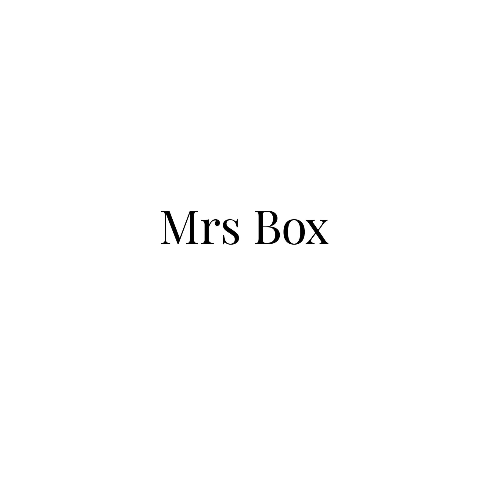 Mrs Box