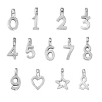 Silver Mini Alphabet Necklace