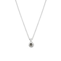 Silver Clear Quartz Original Baby Treasure Necklace