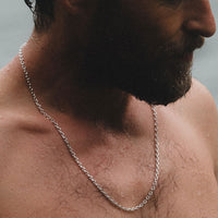 Silver Oxford Chain