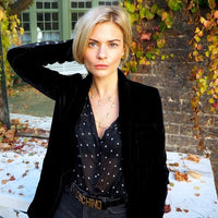 Gold Three Star Necklace