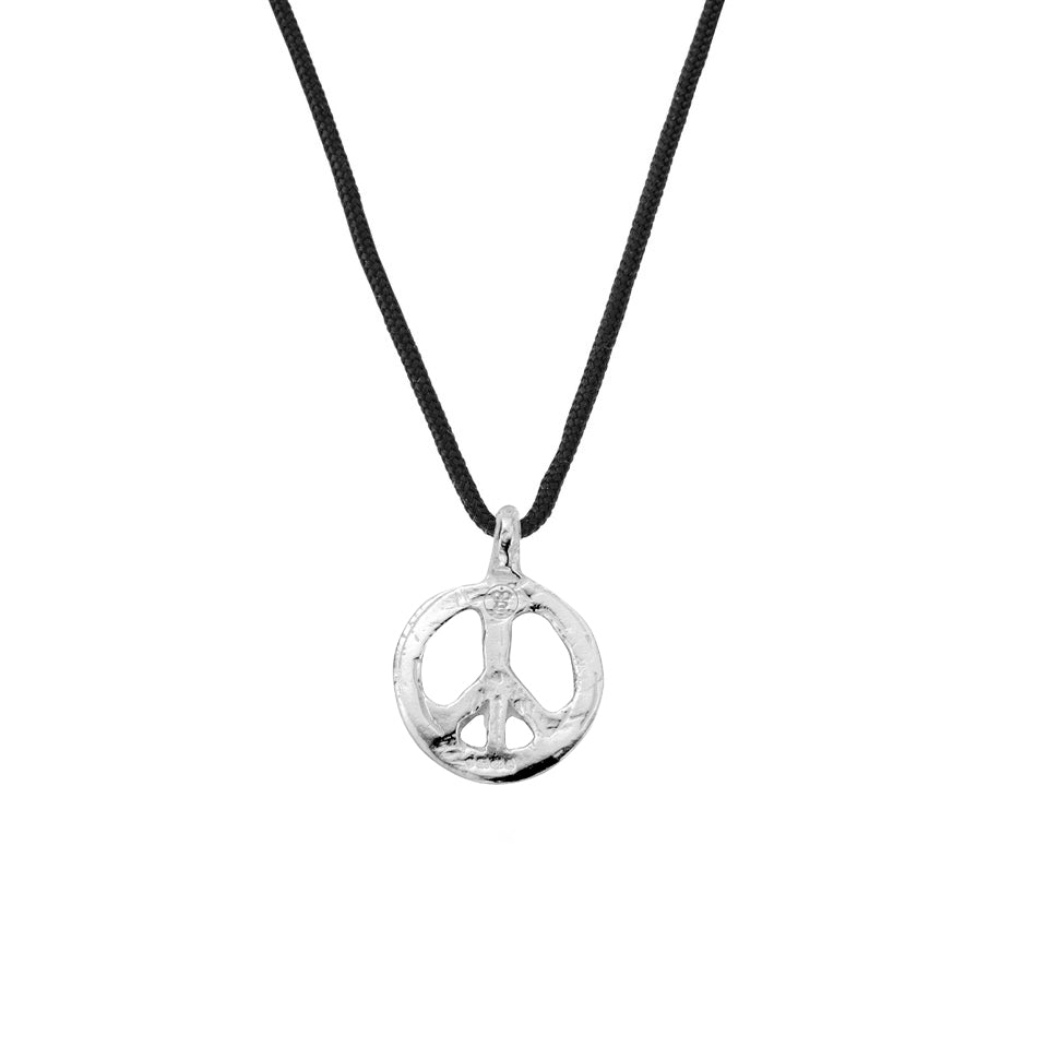 Medium Peace Sailing Rope Necklace