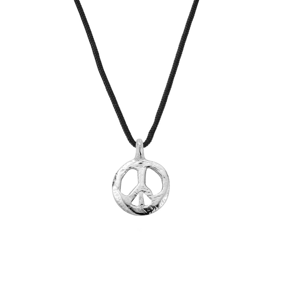 Medium Peace Sailing Rope Necklace