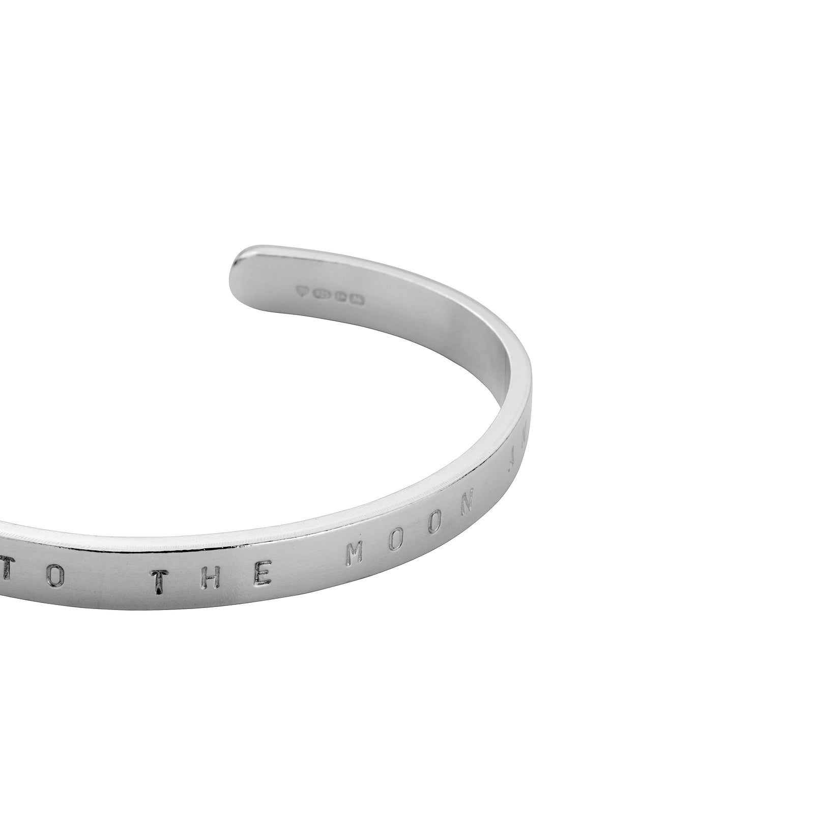 Silver Standard Signature Bangle