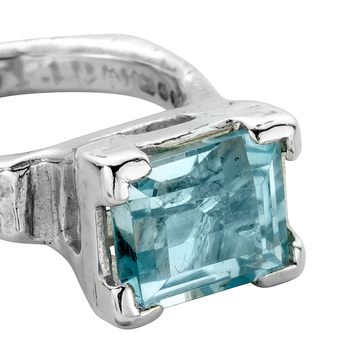Petit Bleu Topaz Ring
