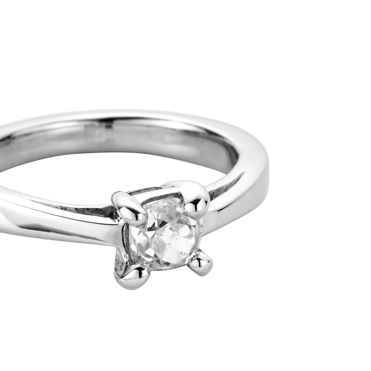 PETITE ETOILE White Gold Claw Ring