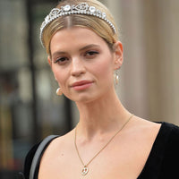 Gold Medium Peace Necklace