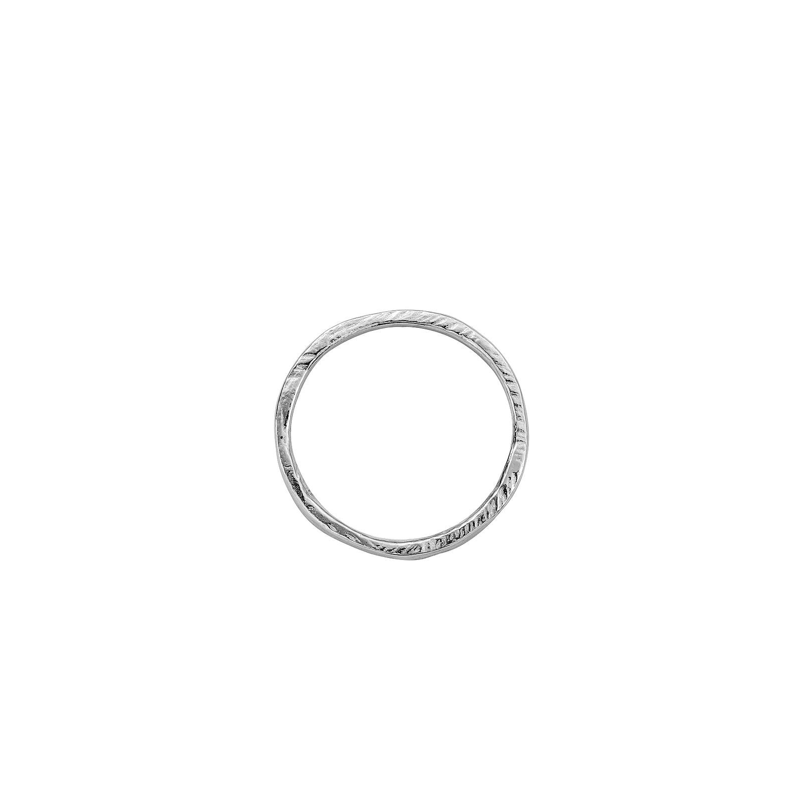 Men's Platinum Mini Posey Ring