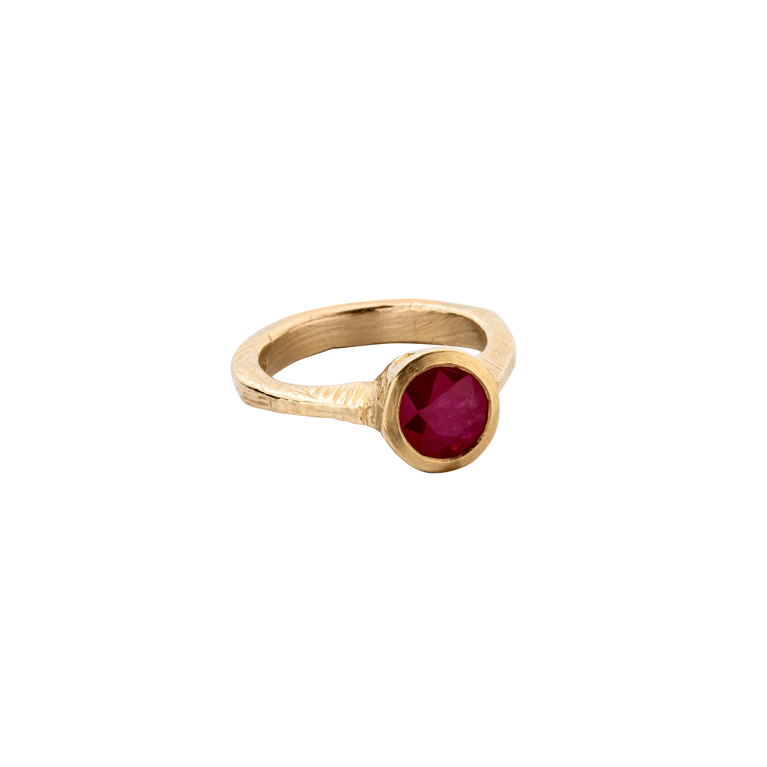 RA Gold Ruby Ring